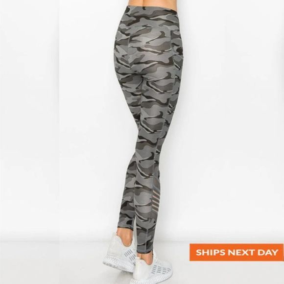 Mesh Detail Pocket Legging - Pocket Legging - Everyday Legging - Picture 1 of 1